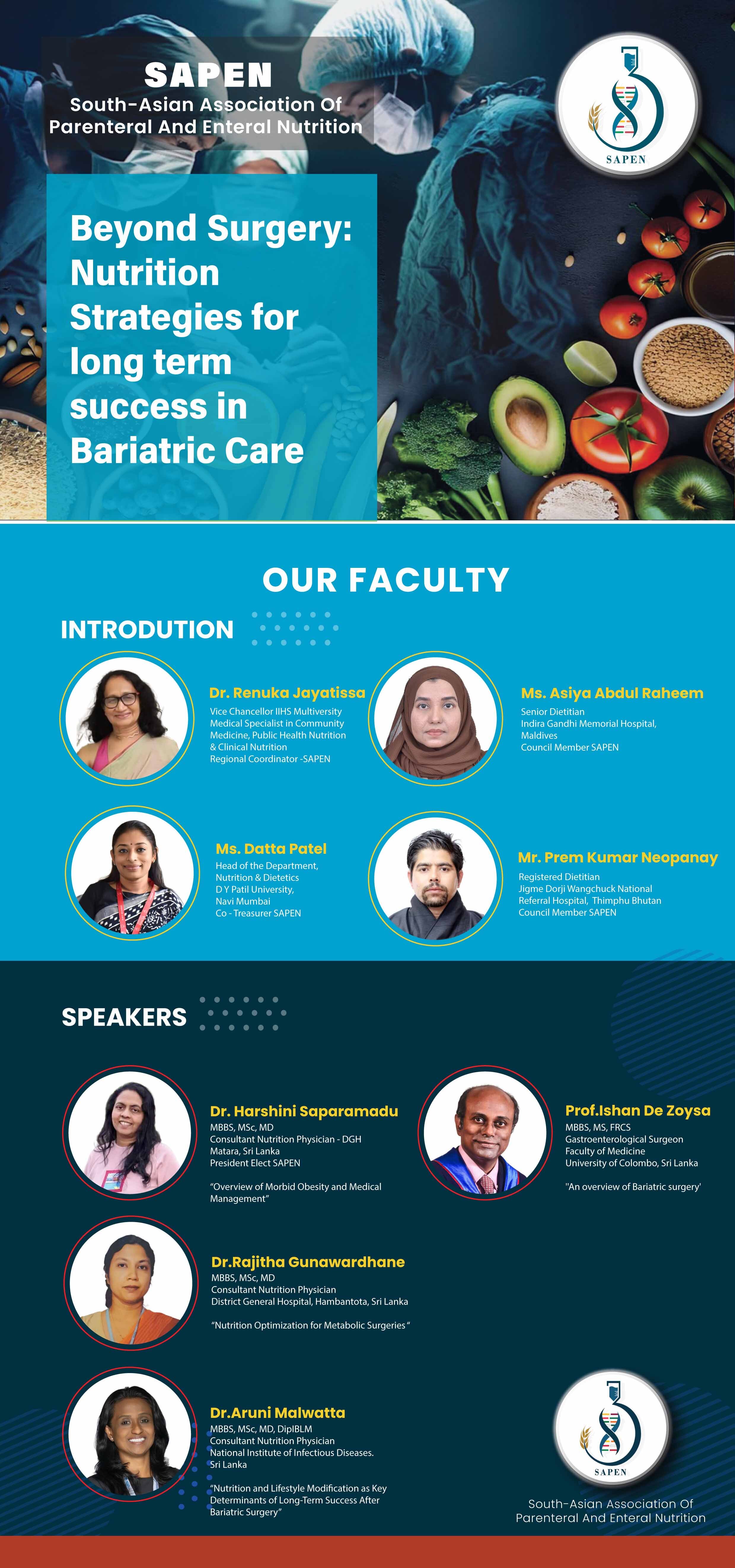 Beyond Surgery: Nutrition Strategies for long term success in Bariatric Care