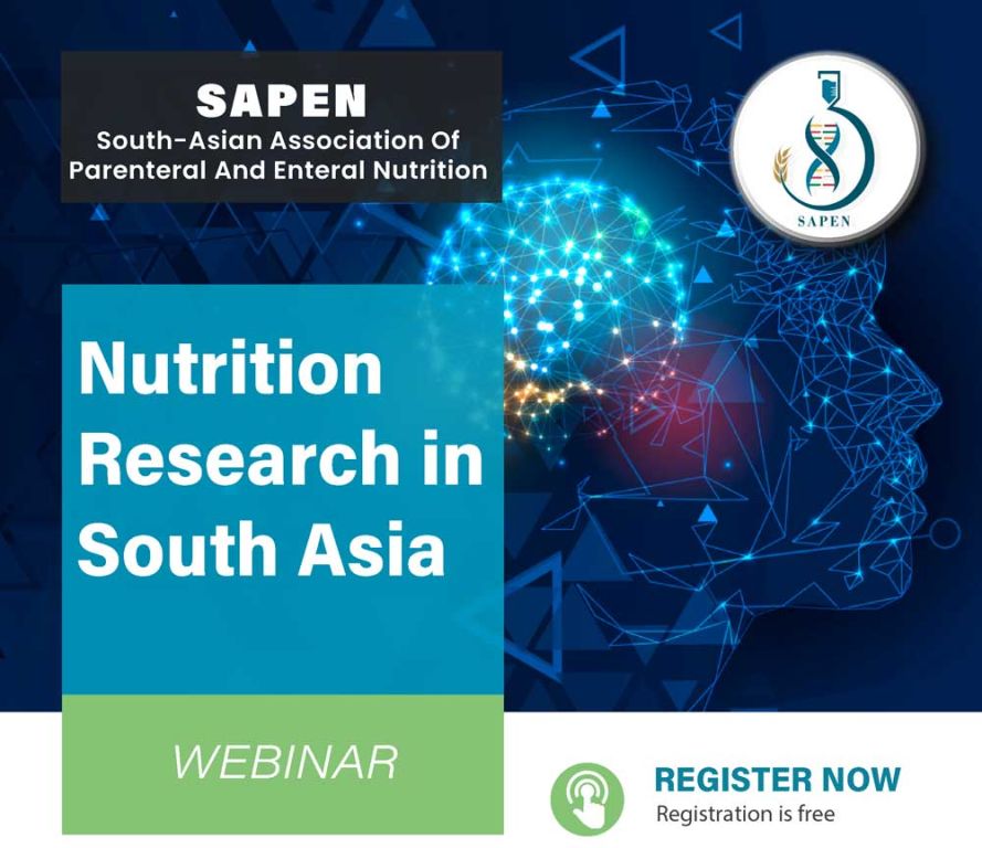 Nutrition Research in South Asia Webinar | SAPEN Series 5 – August 30, 2025